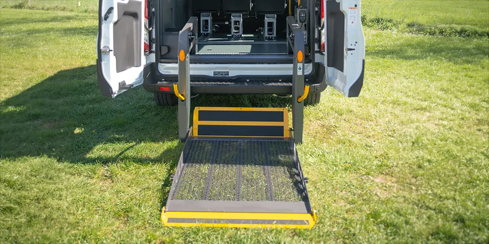 Rollstuhlrampe Ford E Transit